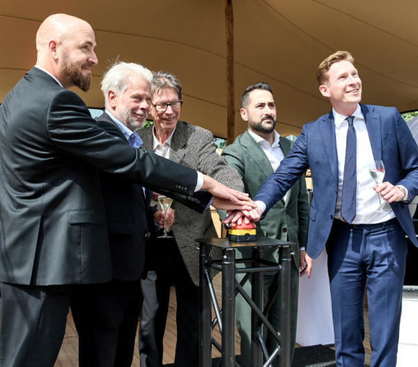 Onthulling van het woonproject
