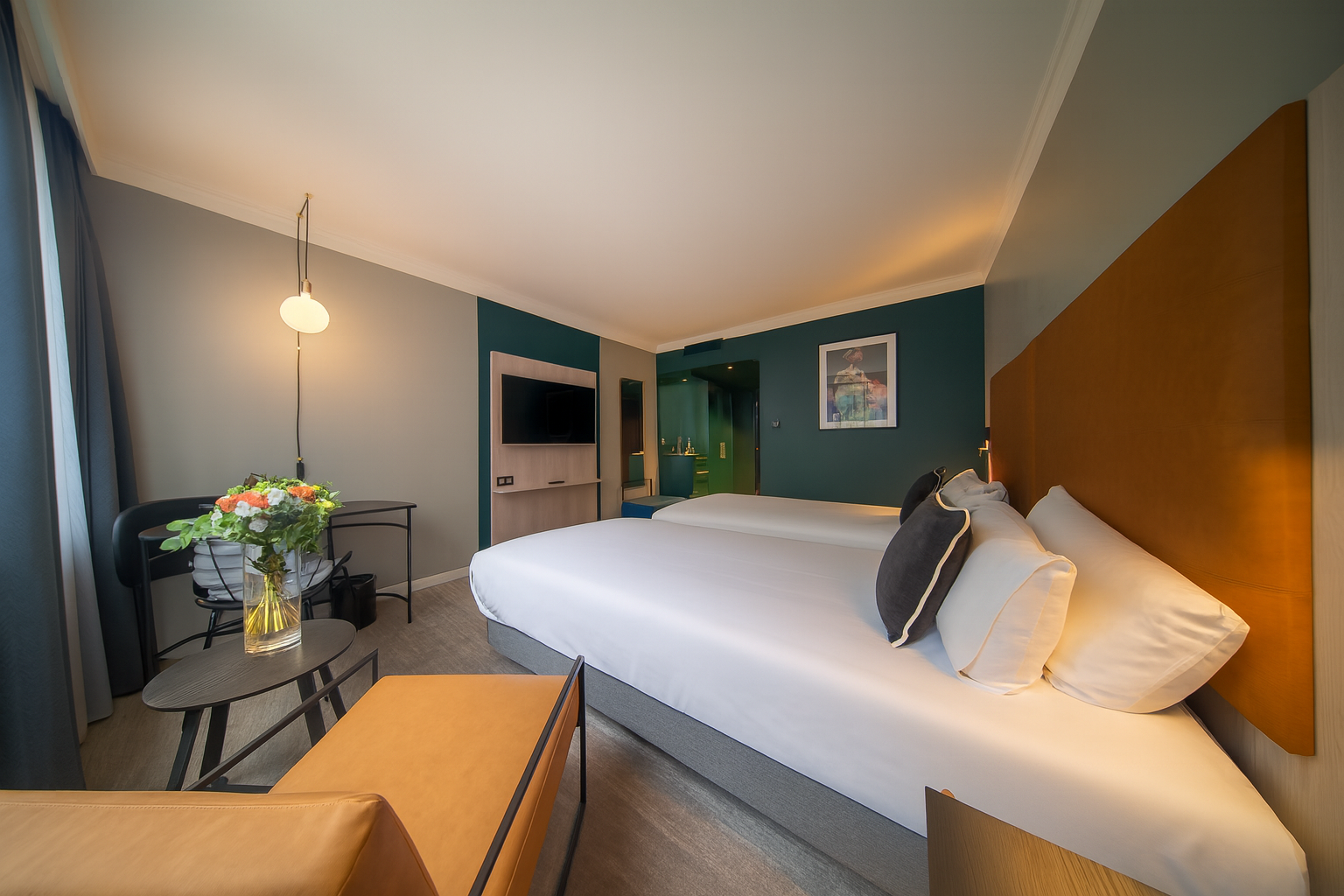 Kamer in het Maek Hotel Antwerpen Centraal - Handwritten Collection