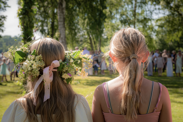 Midzomer viering in Småland.