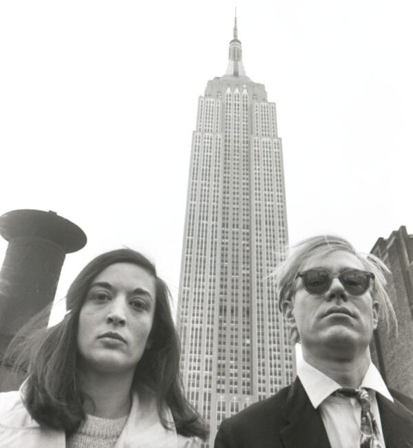 David McCabe, Untitled (Andy Warhol and Marisol), 1965, The Andy Warhol Museum, Pittsburgh.